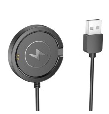 Бездротовий зарядний пристрій для смарт-годинника HOCO Y22 Smart sports watch charging cable Black (6942007629010)