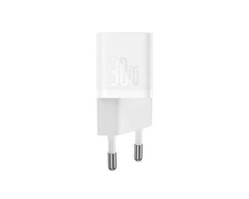 Мережевий зарядний пристрій Baseus GaN5 Fast Charger(mini) 1C 30W EU White (CCGN070502) Мережевий зарядний пристрій Baseus GaN5 Fast Charger(mini) 1C 30W EU White (CCGN070502)