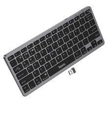Клавіатура HOCO GM32 Wisdom wireless dual-mode keyboard(english version) Black (6942007631303)