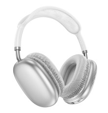 Бездротові навушники BOROFONE BO22 Plus Elegant BT headphones Silver (6941991115202)