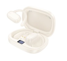 Бездротові навушники BOROFONE BW73 Lucky Open True Wireless BT headset Milky White (6941991114847)