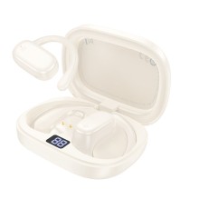 Бездротові навушники BOROFONE BW73 Lucky Open True Wireless BT headset Milky White (6941991114847)