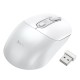 Маніпулятор миша HOCO GM28 2.4G business wireless mouse White Gray (6942007619691)