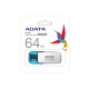 Flash A-DATA USB 2.0 AUV 240 64Gb White (AUV240-64G-RWH) 