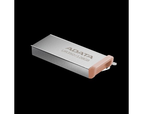 Flash A-DATA USB 3.2 UR 350 128Gb Silver/Beige (UR350-128G-RSR/BG) 