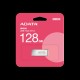 Flash A-DATA USB 3.2 UR 350 128Gb Silver/Beige (UR350-128G-RSR/BG) 