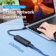 USB-хаб Vention USB-C to USB 2.0*3/RJ45/Micro-B HUB 0.15M Black ABS Type (TGOBB)