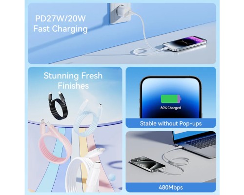 Кабель Vention USB 2.0 Type-C Male to Lightning Male 3A Cable 1M Black PVC Type (LAKBF) Кабель Vention USB 2.0 Type-C Male to Lightning Male 3A Cable 1M Black PVC Type (LAKBF)
