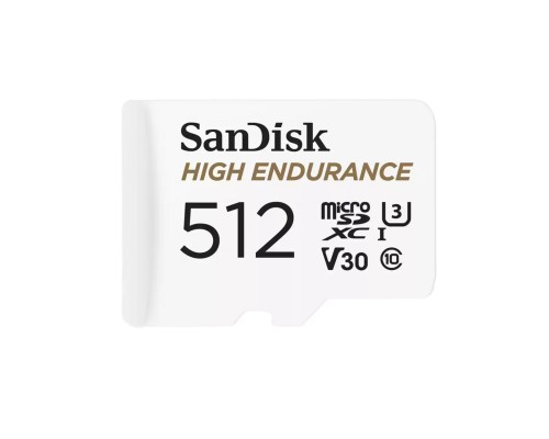 microSDXC (UHS-1 U3) SanDisk High Endurance 512Gb class 10 V30 (100Mb/s) (adapterSD) (SDSQQNR-512G-GN6IA) microSDXC (UHS-1 U3) SanDisk High Endurance 512Gb class 10 V30 (100Mb/s) (adapterSD) (SDSQQNR-512G-GN6IA)