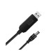 Кабель перетворювач USB-DC 5v-9v (1m) (USBDC59)