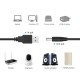 Кабель перетворювач USB-DC 5v-9v (1m) (USBDC59)