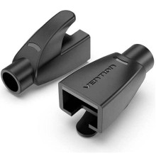 Ковпачок конектора Vention RJ45 Strain Relief Boots Black PVC Type 100 Pack (IODB0-100) (IODB0-100)