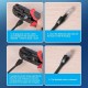 Ковпачок конектора Vention RJ45 Strain Relief Boots Black PVC Type 100 Pack (IODB0-100) (IODB0-100)