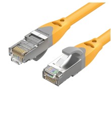 Мережевий кабель Vention Cat.6A SFTP Patch Cable 1M Yellow (IBHYF)
