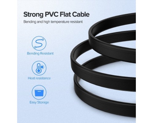 Кабель UGREEN US217 Angled SATA 3 Data Cable 0.5m (Black)(UGR-30797) (UGR-30797) Кабель UGREEN US217 Angled SATA 3 Data Cable 0.5m (Black)(UGR-30797) (UGR-30797)