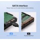 Кабель UGREEN US217 Angled SATA 3 Data Cable 0.5m (Black)(UGR-30797) (UGR-30797)