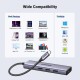 USB-хаб UGREEN CM511 USB-C To HDMI+3*USB 3.0 A+PD Power Converter (UGR-15597)
