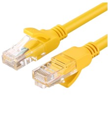 Мережевий кабель UGREEN Cat 5e U/UTP Lan Cable 1m (Yellow) (UGR-11230)