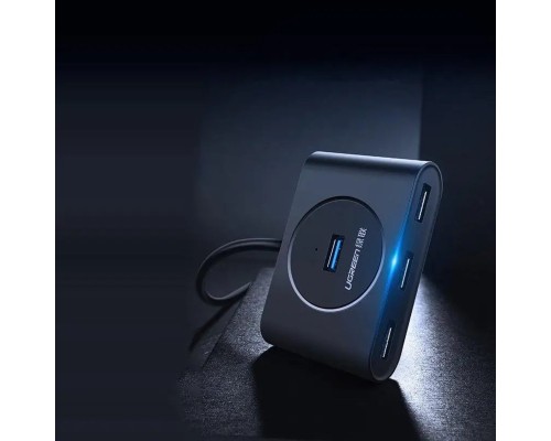 USB-хаб UGREEN USB 3.0 Hub 0.5m (Black) (UGR-20290) USB-хаб UGREEN USB 3.0 Hub 0.5m (Black) (UGR-20290)