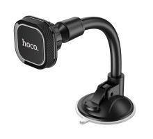 Автотримач для телефона HOCO CA55 Astute series windshield car holder Black/Gray (6931474707543)