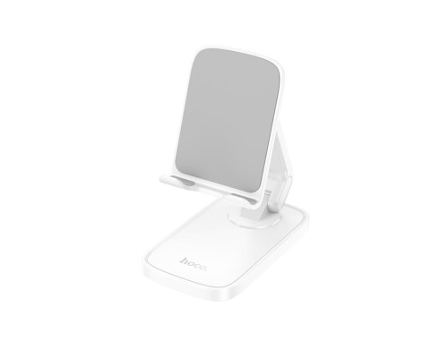 Тримач для телефона HOCO HD8 Blackfish folding desktop stand White (6942007610810) Тримач для телефона HOCO HD8 Blackfish folding desktop stand White (6942007610810)