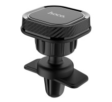 Автотримач для телефона HOCO CA52 Intelligent air outlet in-car holder Black+Gray (6931474707529) 