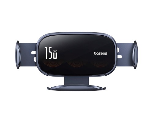 Автотримач для телефона з БЗП Baseus LightChaser Series Triple-Coil Wireless Charging Electric Car Mount Cluster Black (C40355901111-00) Автотримач для телефона з БЗП Baseus LightChaser Series Triple-Coil Wireless Charging Electric Car Mount Cluster Black (C40355901111-00)