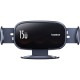 Автотримач для телефона з БЗП Baseus LightChaser Series Triple-Coil Wireless Charging Electric Car Mount Cluster Black (C40355901111-00)