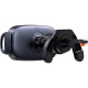 Автотримач для телефона з БЗП Baseus LightChaser Series Triple-Coil Wireless Charging Electric Car Mount Cluster Black (C40355901111-00)
