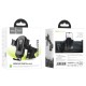 Автотримач для телефона з БЗП HOCO HW3 Wise automatic induction wireless fast charging car holder(center console) Black (6931474791849)