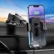 Автотримач для телефона з БЗП HOCO HW3 Wise automatic induction wireless fast charging car holder(center console) Black (6931474791849)