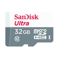 Карта пам'яті microSDHC (UHS-1) SanDisk Ultra 32Gb class 10 A1 (100Mb/s) (SDSQUNR-032G-GN3MN)
