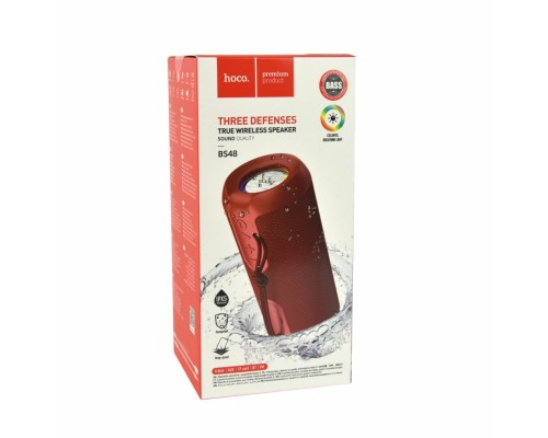 Портативна колонка HOCO BS48 Artistic sports BT speaker Red (6931474762252) Портативна колонка HOCO BS48 Artistic sports BT speaker Red (6931474762252)