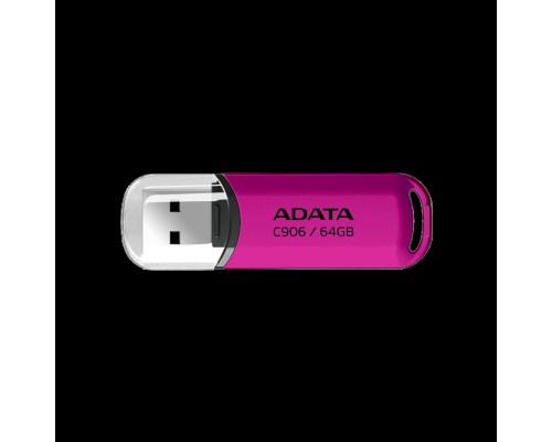 Flash A-DATA USB 2.0 C906 64Gb Purple Pink (AC906-64G-RPP) 