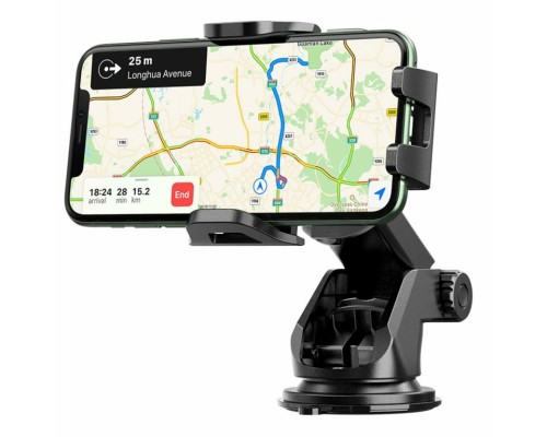 Автотримач для телефона HOCO CA76 Touareg one-touch center console car holder Black (6931474742568) Автотримач для телефона HOCO CA76 Touareg one-touch center console car holder Black (6931474742568)