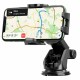 Автотримач для телефона HOCO CA76 Touareg one-touch center console car holder Black (6931474742568)