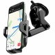 Автотримач для телефона HOCO CA76 Touareg one-touch center console car holder Black (6931474742568)
