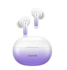 Навушники USAMS US-XD19 Dual-mic ENC TWS Earbuds --X-don Series BT5.3 gradient purple (BHUENCXD04)