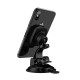 Автотримач для телефона HOCO CA28 Happy journey series suction cup magnetic car holder Black (6957531072966)