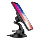 Автотримач для телефона HOCO CA28 Happy journey series suction cup magnetic car holder Black (6957531072966)