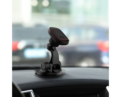 Автотримач для телефона HOCO CA28 Happy journey series suction cup magnetic car holder Black (6957531072966) Автотримач для телефона HOCO CA28 Happy journey series suction cup magnetic car holder Black (6957531072966)