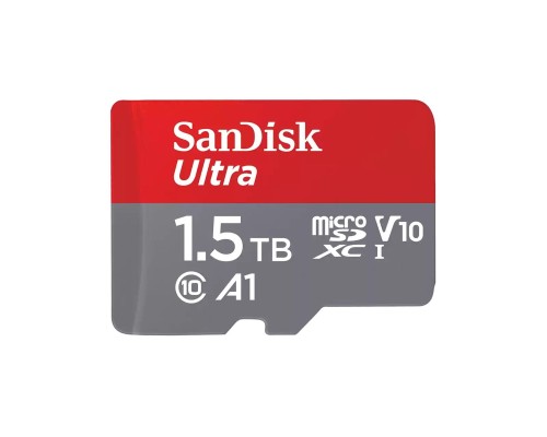 microSDXC (UHS-1) SanDisk Ultra A1 1,5TB class 10 (R150MB/s) (adapter SD) (SDSQUAC-1T50-GN6MA) microSDXC (UHS-1) SanDisk Ultra A1 1,5TB class 10 (R150MB/s) (adapter SD) (SDSQUAC-1T50-GN6MA)