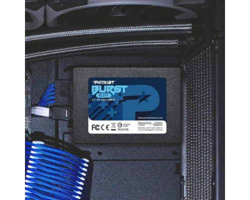 SSD Patriot Burst Elite 240GB 2.5" 7mm SATAIII TLC 3D (PBE240GS25SSDR) SSD Patriot Burst Elite 240GB 2.5" 7mm SATAIII TLC 3D (PBE240GS25SSDR)