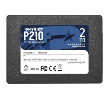 SSD Patriot P210 2TB 2.5&quot; 7mm SATAIII 3D QLC (P210S2TB25) 