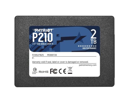 SSD Patriot P210 2TB 2.5&quot; 7mm SATAIII 3D QLC (P210S2TB25) 