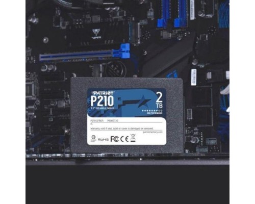 SSD Patriot P210 2TB 2.5&quot; 7mm SATAIII 3D QLC (P210S2TB25) 