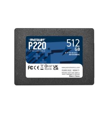 Накопичувач SSD Patriot P220 512GB 2.5" 7mm SATAIII (P220S512G25)