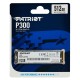 SSD M.2 Patriot P300 512GB NVMe 2280 PCIe 3.0x4 3D NAND TLC (P300P512GM28) 
