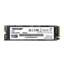 Накопичувач SSD M.2 Patriot P320 512GB NVMe 2280 Gen3.0 x4 3D TLC (P320P512GM28)