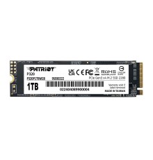 Накопичувач SSD M.2 Patriot P320 1TB NVMe 2280 Gen3.0 x4 3D TLC (P320P1TBM28)